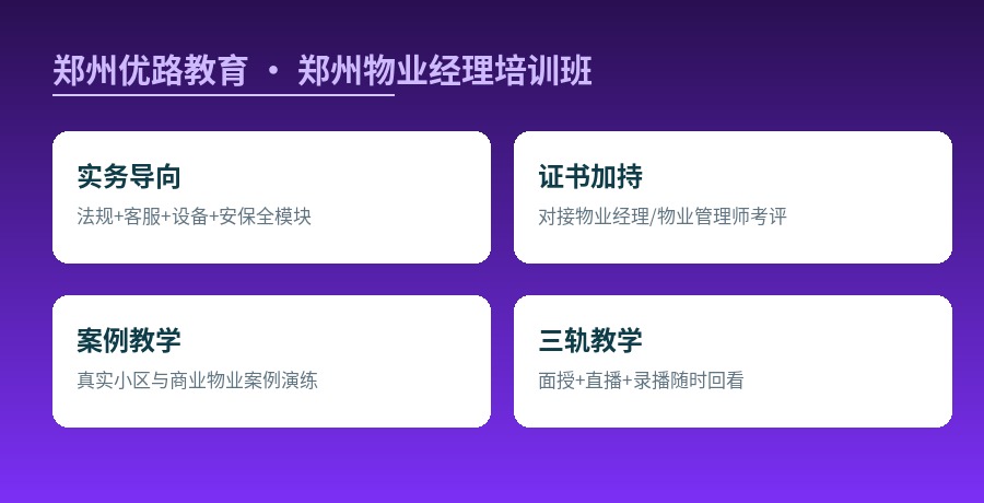 物业经理核心能力
