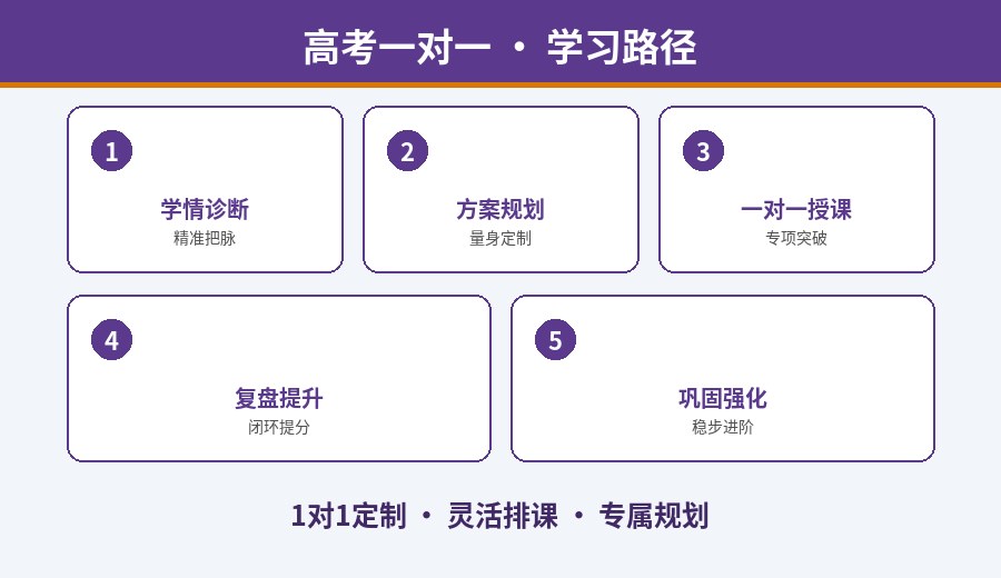 郑州高考一对一集训学习路径